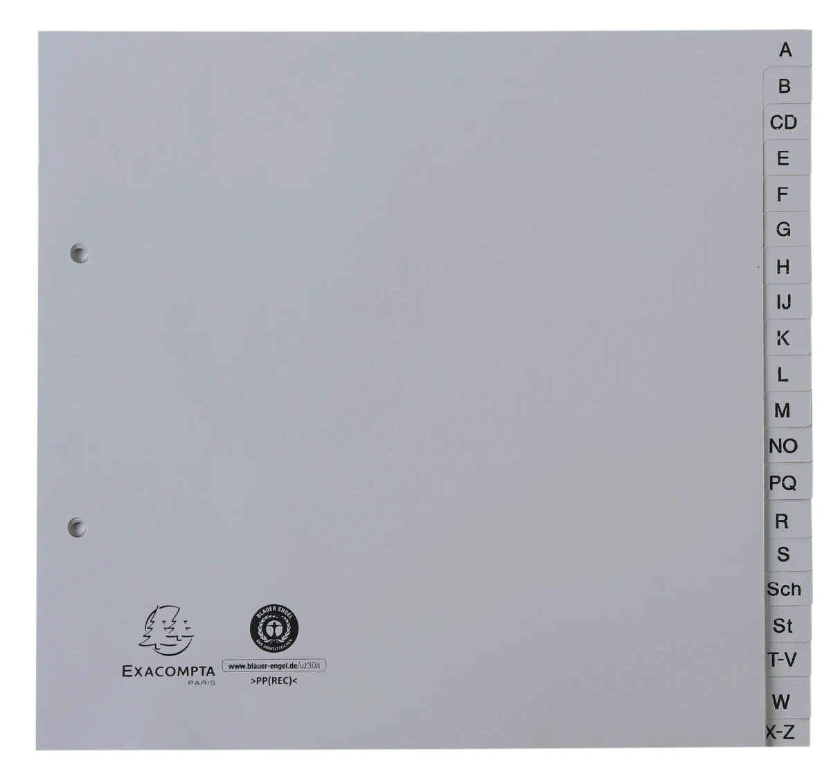 EXACOMPTA Register A - Z