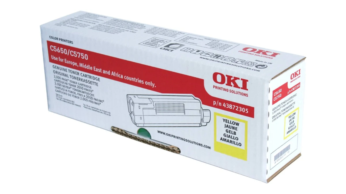OKI Toner yellow