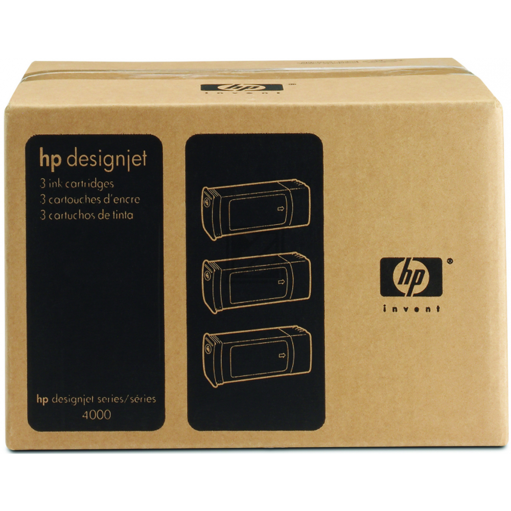 HP Tintenpatrone 3 x magenta (C5084A, 90)