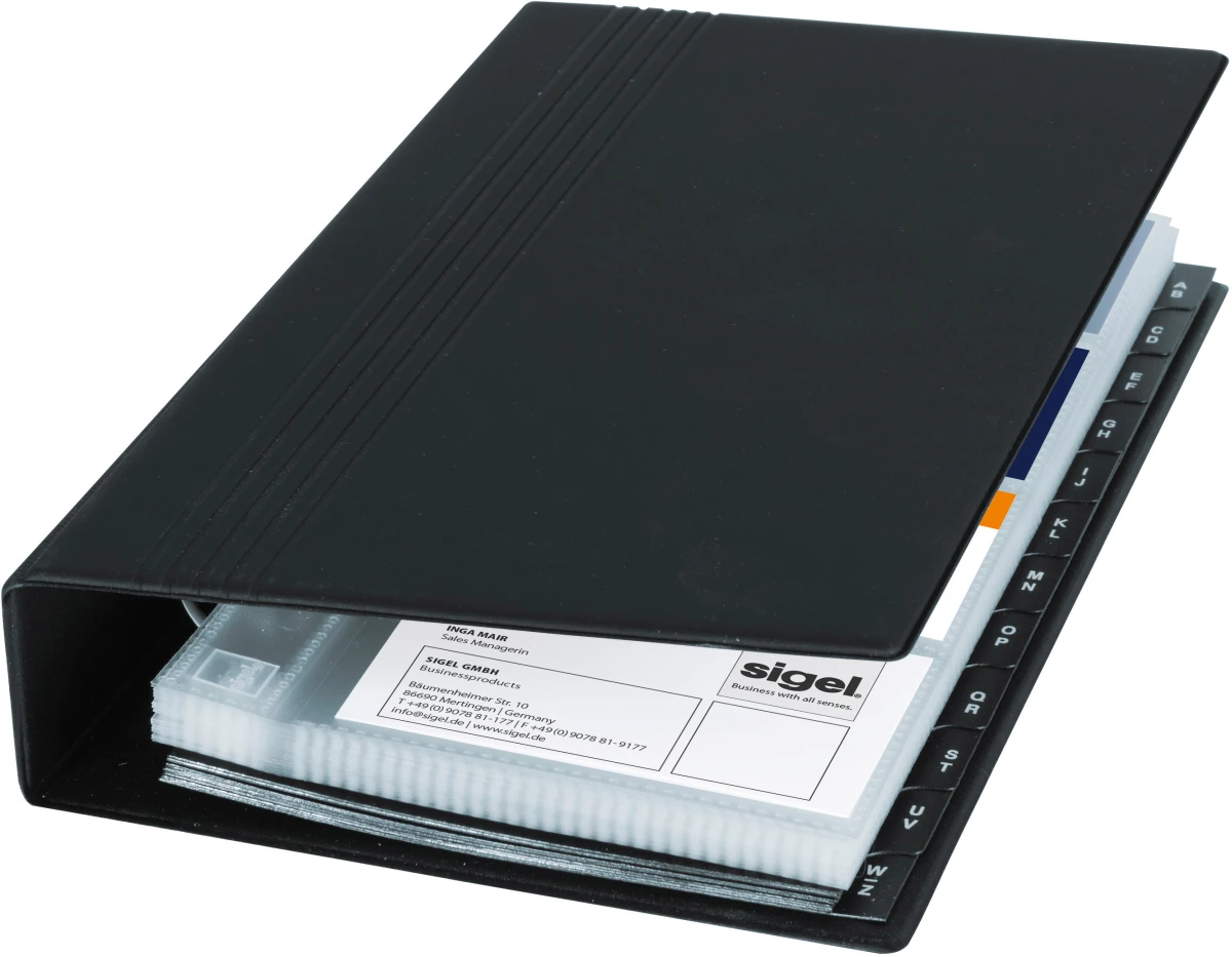 SIGEL Visitenkarten-Ringb. 265x147mm