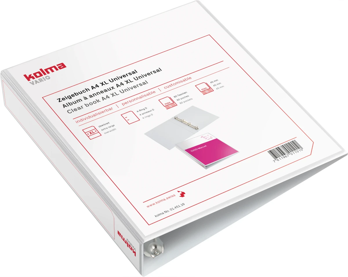 KOLMA Zeigebuch Vario XL Univ. A4