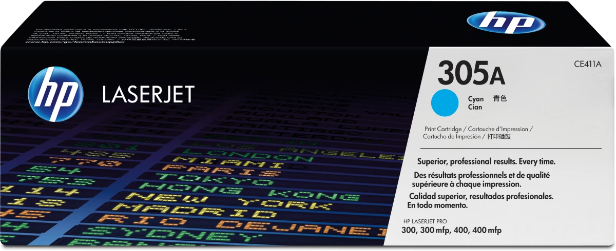 HP Toner-Modul 305A cyan
