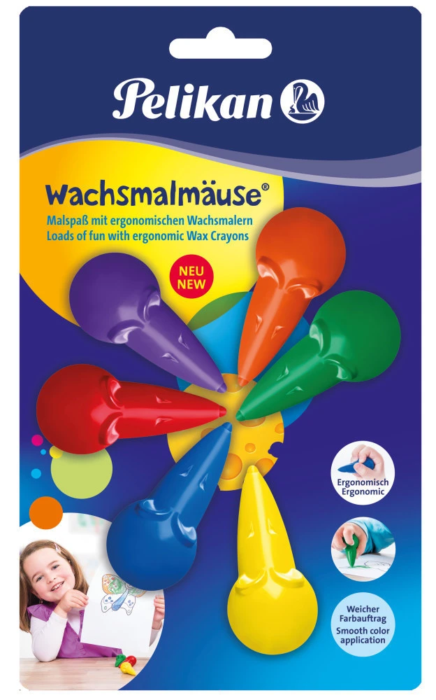 PELIKAN Wachsmalmäuse Blister