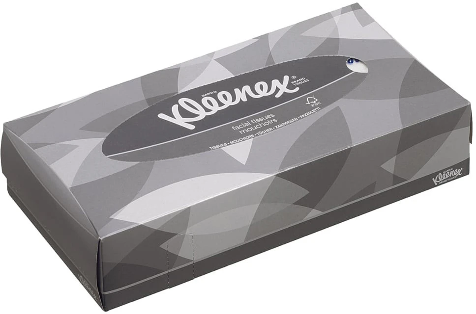 KLEENEX Kosmetiktücher 2-lagig, 1 Stück