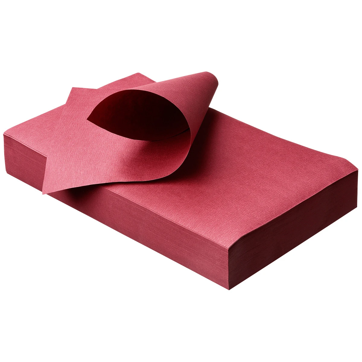 Unterlage für sterilisierte Geräte, Coco Color, 18x28cm, burgundy, Traypapier, 55g/m², Pack zu 250 Stück
