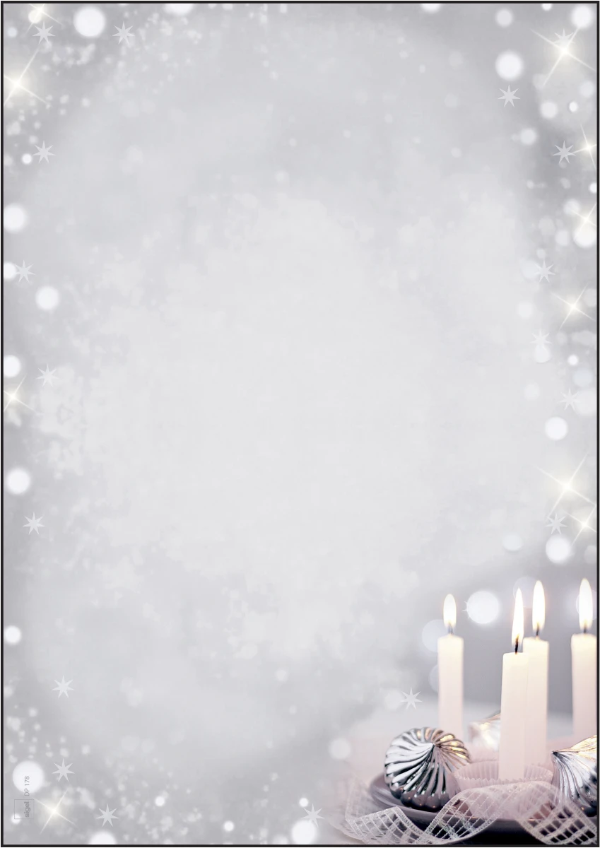 SIGEL DP178 Weihnachts-Papier A4 - 100 Blatt