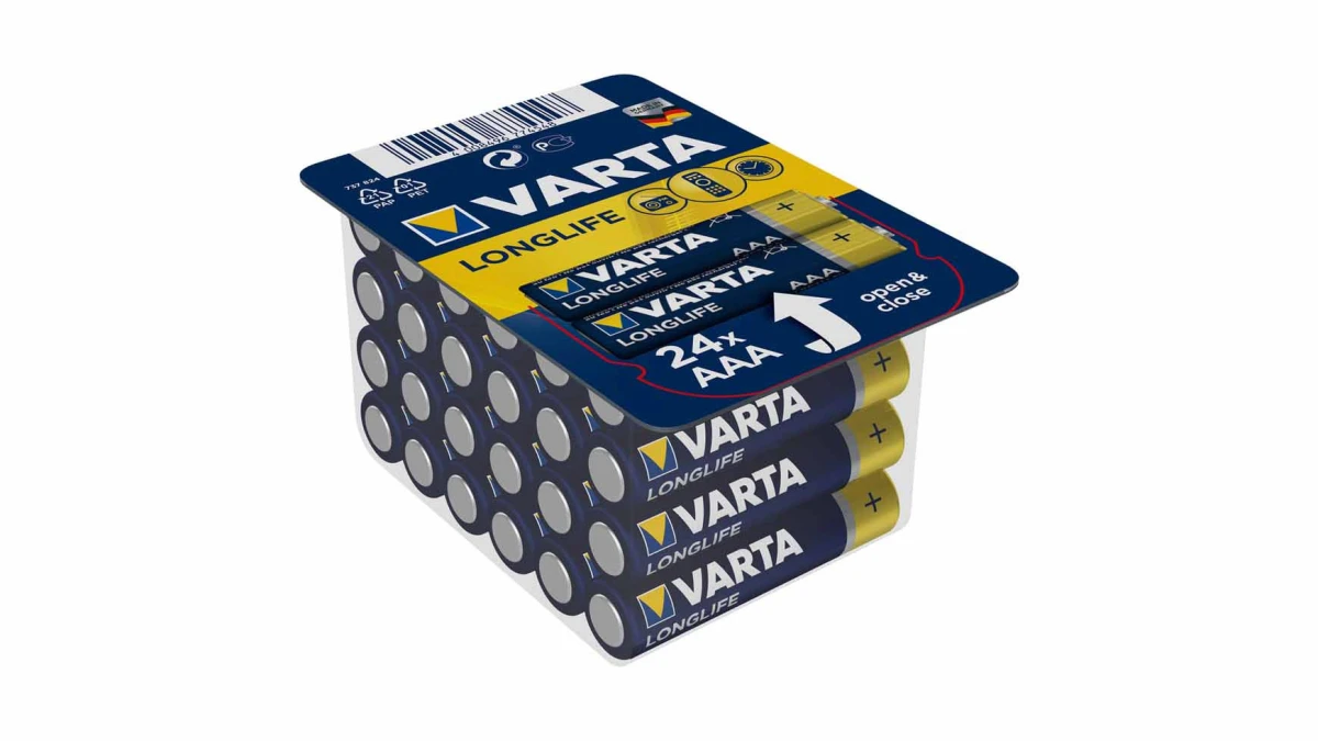 VARTA Batterie Longlife AAA/LR03 - 24er Pack