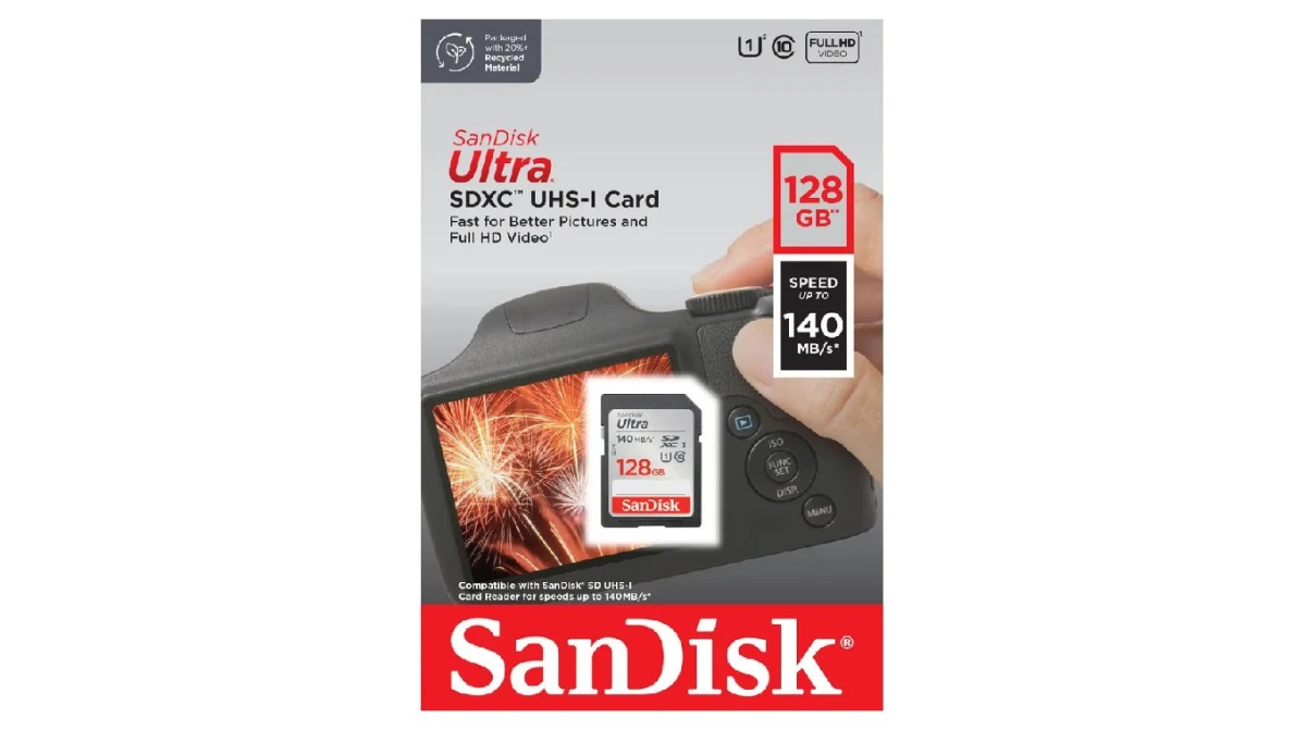 SANDISK Ultra SDXC 128GB