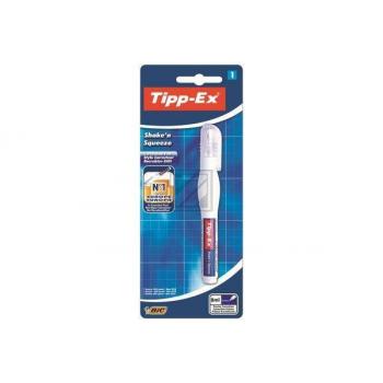 TIPP-EX Shake'n Squeeze 8ml 802.2921 Korrekturstift, Blister weiss