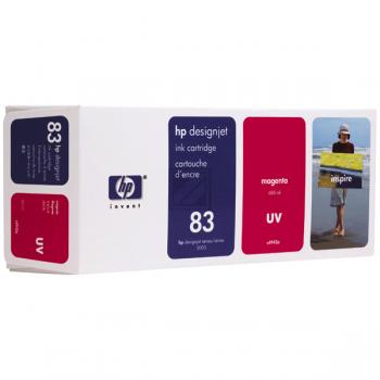 HP Tintenpatrone UV-Tintensystem magenta (C4942A, 83)