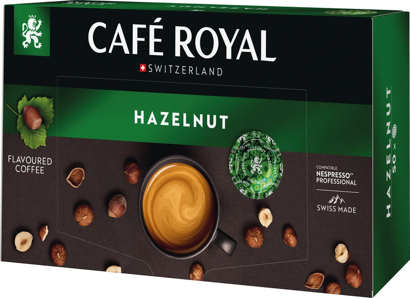 CAFÉ ROYAL Professional Pads Hazelnut 50 Stück