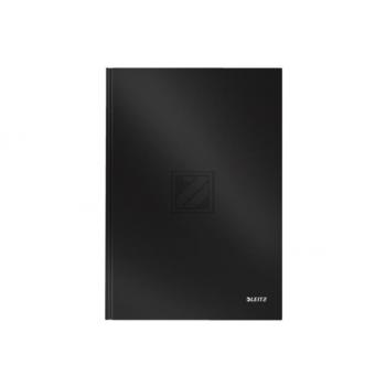LEITZ Notizbuch Solid, Hardcover A4 46640095 kariert schwarz