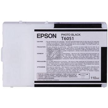 Epson Tintenpatrone photo schwarz (C13T605100, T6051)