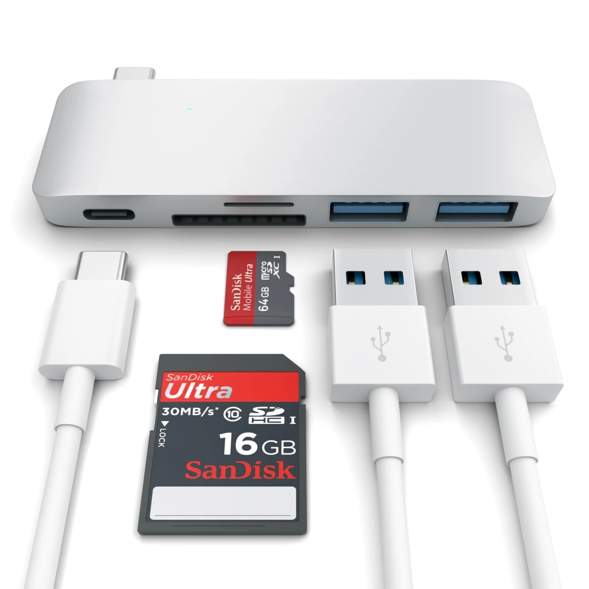 Satechi USB-C Combo Hub mit Ladefunktion