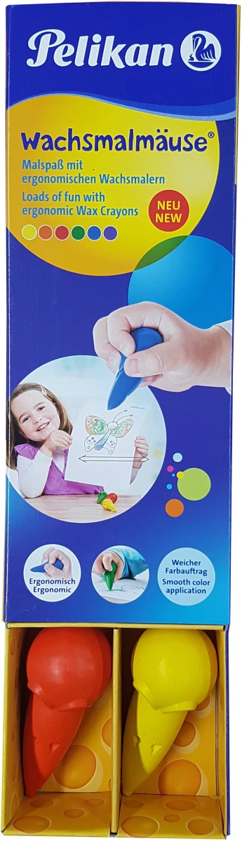 PELIKAN Wachsmalmäuse Falschachtel