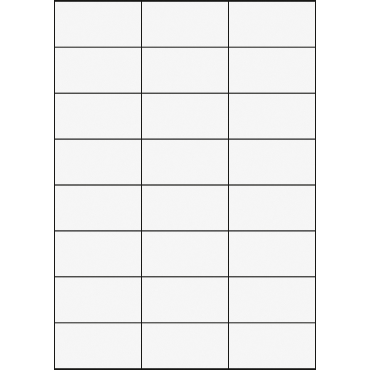 Universaletiketten 70 x 37 mm ,Pack à 2'400 Stück