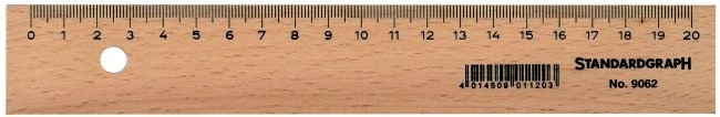 DUX Holzlineal 20cm