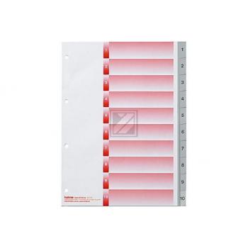 KOLMA Register Kolmaflex A4 18.114.03 grau, 10-teilig