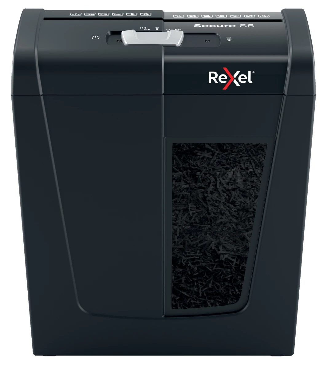 REXEL Aktenvernichter Secure S5, P-2, 10lt