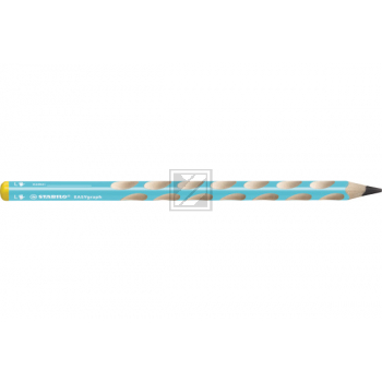 STABILO Bleistift EASYgraph 321/02HB6 Linkshänder hellblau