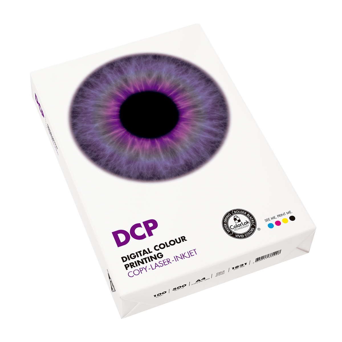 Kopierpapier DCP Supersilk für Farblaserdrucker A4, 100 g/m², Pack à 500 Blatt