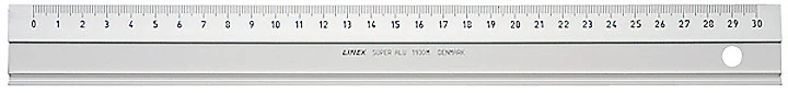 LINEX Aluminiumlineal 30cm