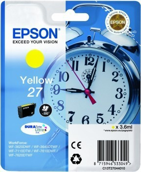 Epson Tintenpatrone gelb (C13T27044010, T2704)