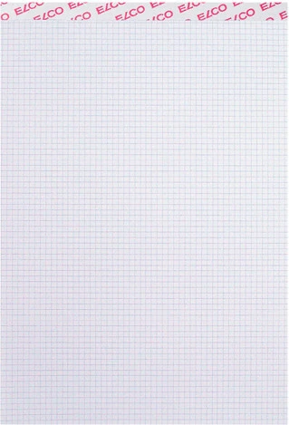ELCO Block Office kariert 4 mm, A4, 100 g/m2 - 5 Stk.