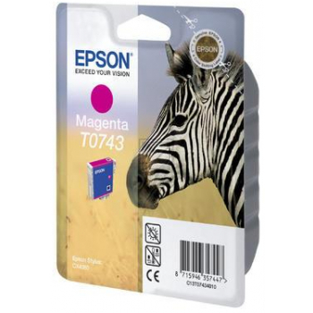 Epson Tintenpatrone magenta (C13T07434010, T0743)
