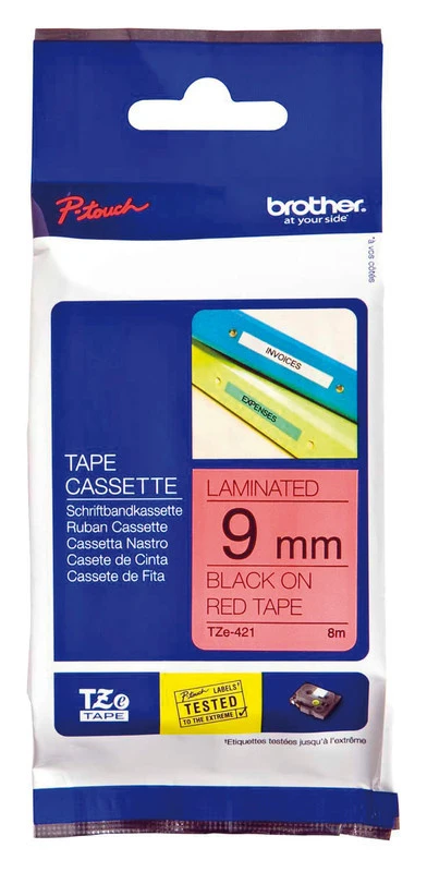 BROTHER P-TOUCH® TZe-421 Schriftband, 9 mm x 8 m