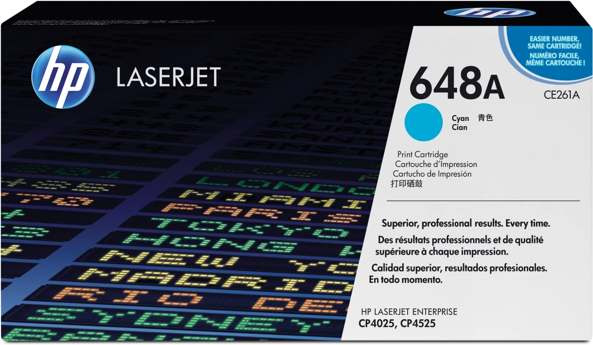 HP Toner-Modul 648A cyan