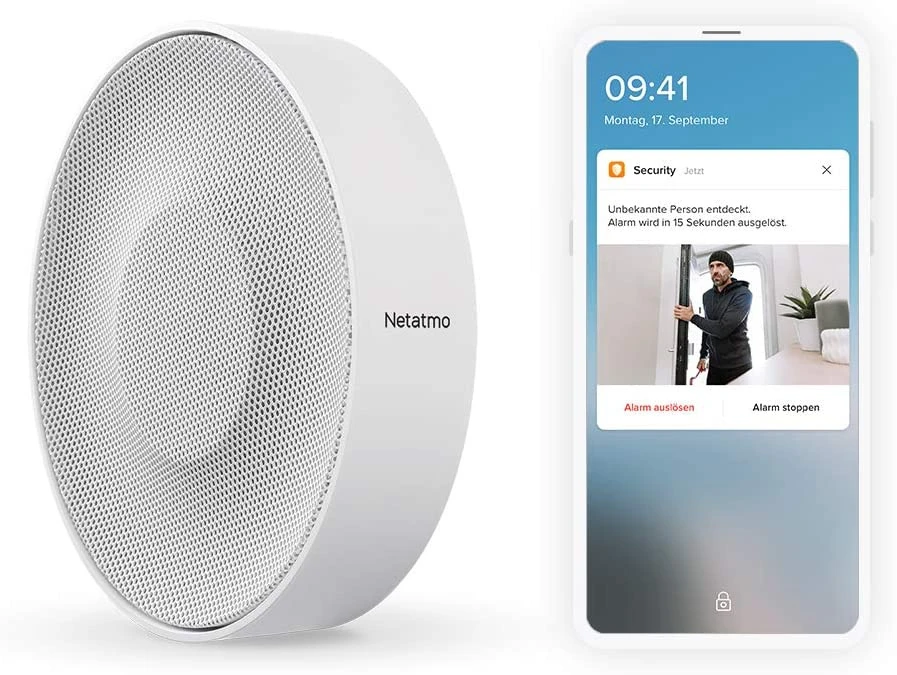 Netatmo Smarte Innen-Alarmsirene