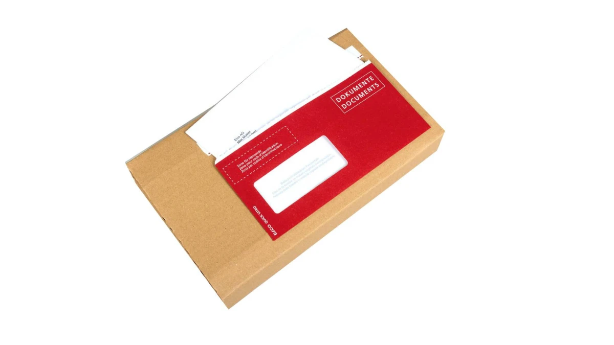 ELCO Quick Vitro Papier C5/6 "Dokumente", Fenster links