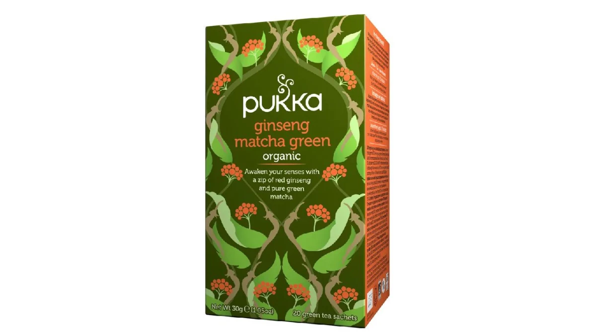 PUKKA Ginseng Matcha Green Bio