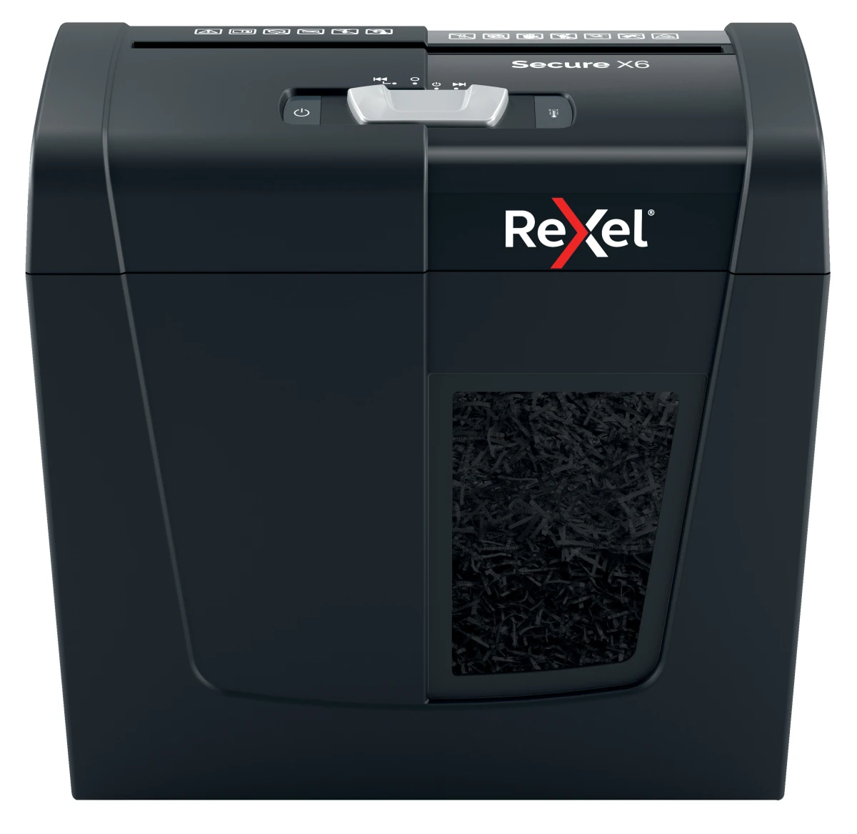 REXEL Aktenvernichter Secure X6, P-4, 10lt