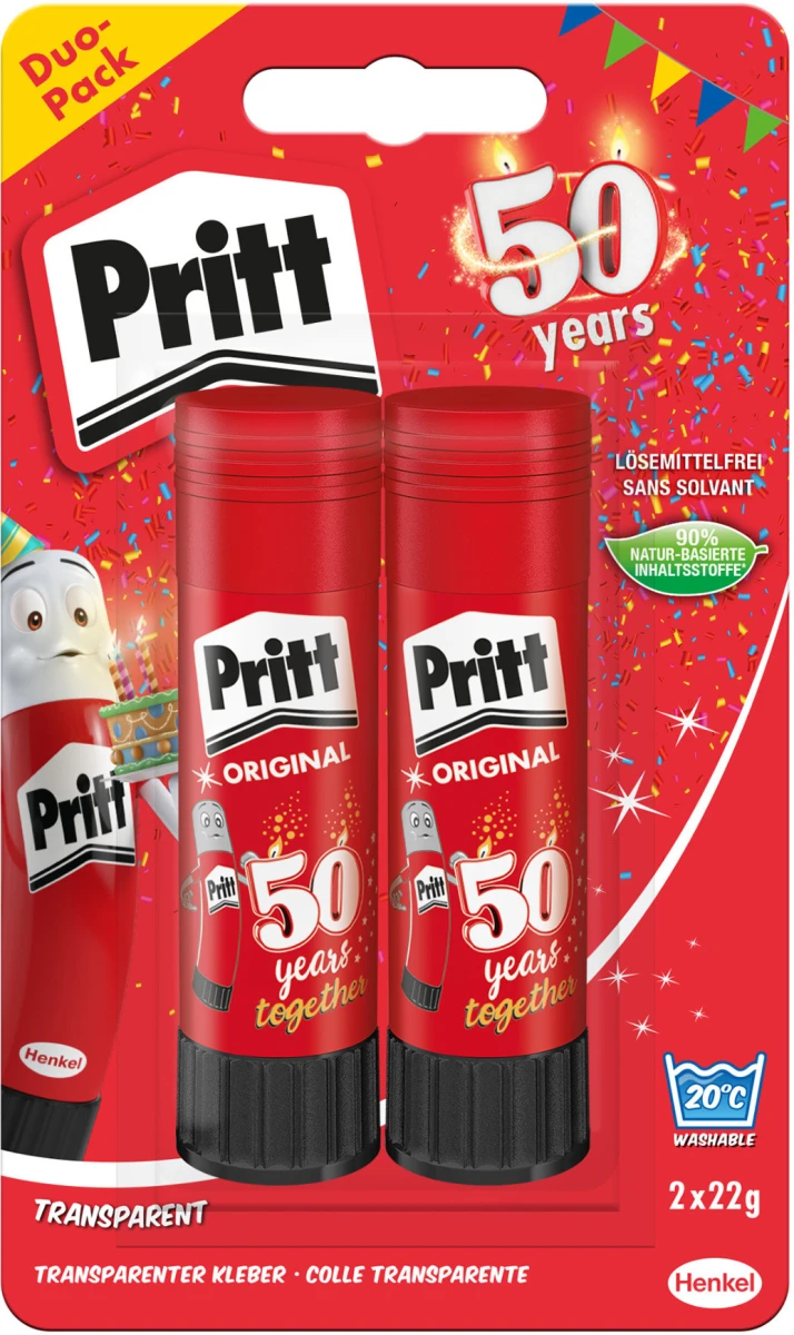 PRITT Klebstifte 2x22g
