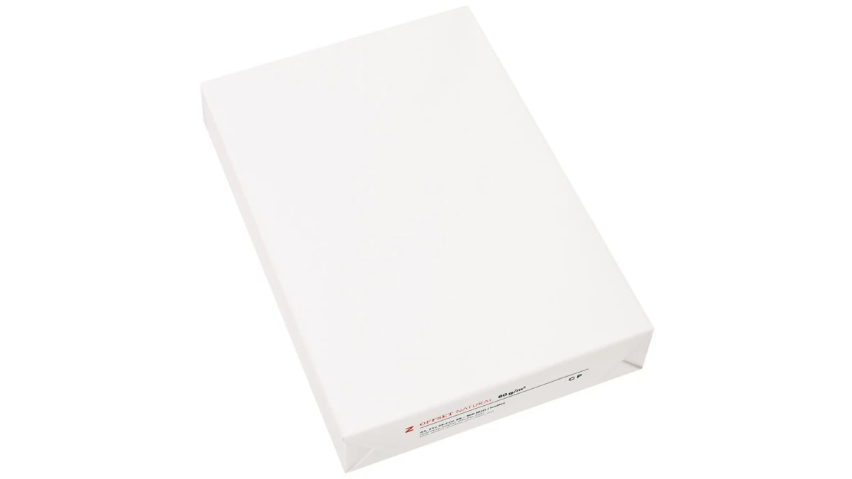 Z-OFFSET Kopierpapier Natural A4, 80 g/m², 500 Blatt