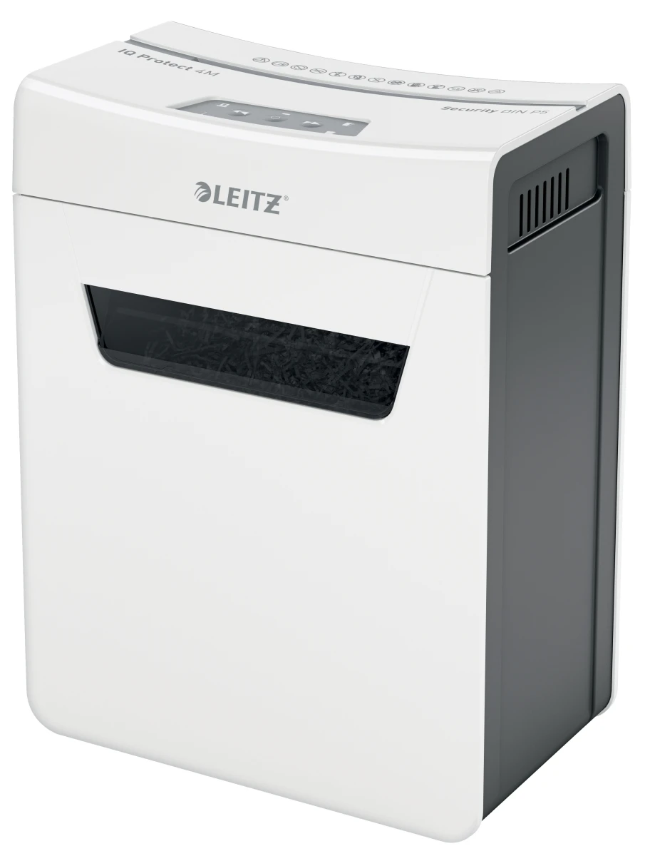 LEITZ Aktenvernichter IQ Protect 4M, P-5, 14lt