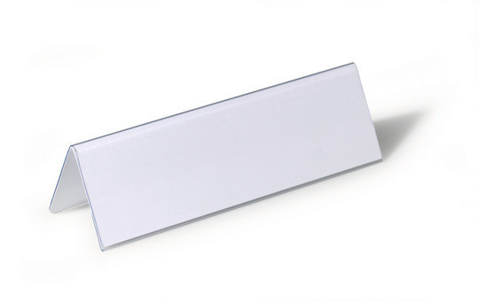 Durable Tischnamensschild/Dachaufsteller 21 x 6.1 cm