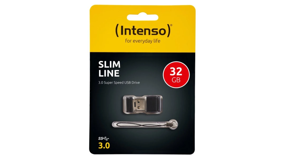 INTENSO USB-Stick Slim Line 32GB USB 3.0