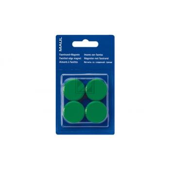 MAUL Magnete 30mm 6177255 grün 4 Stück