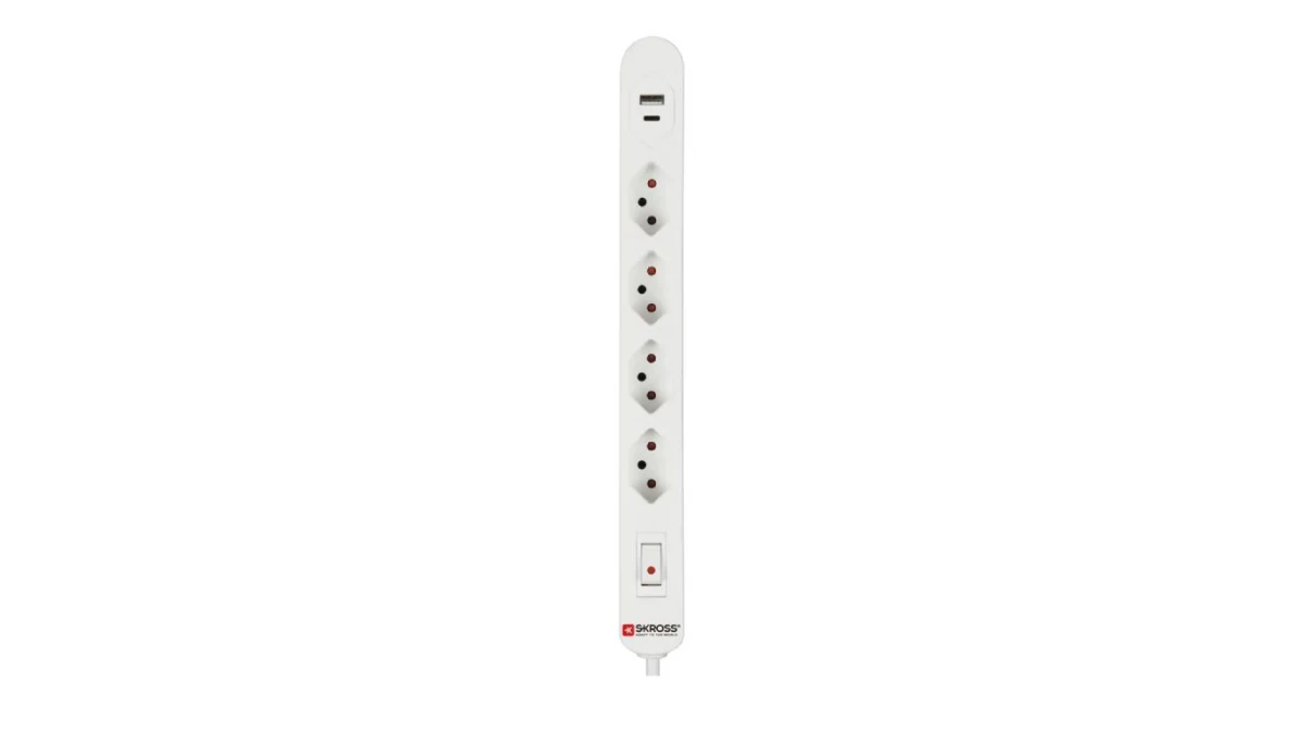 SKROSS Steckdosenleiste Home Station USB 1.5 m