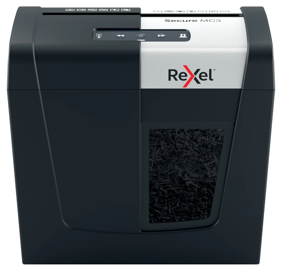REXEL Aktenvernichter Secure MC3, P-5, 10lt