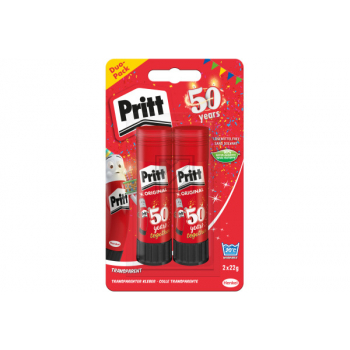PRITT Klebstifte 2x22g 900261 50 Years-Edition 2 Stück