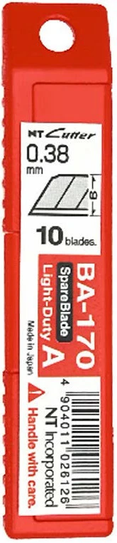 Klingen für NT Cutter  A-300RP, Pack à 10 Stück