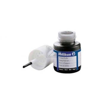 PELIKAN Stempelfarbe schwarz 351353 mit Oel