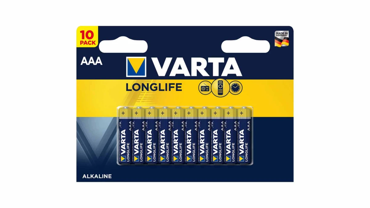 VARTA Batterie Longlife AAA/LR03 - 10er Pack
