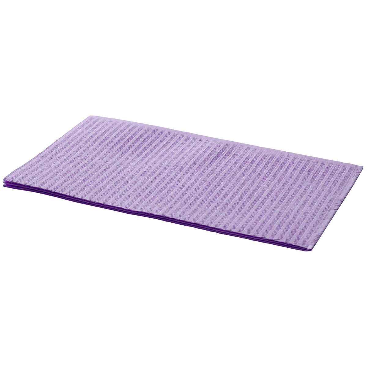 Patientenservietten 33 x 45 cm, lila, Pack à 50 Stück