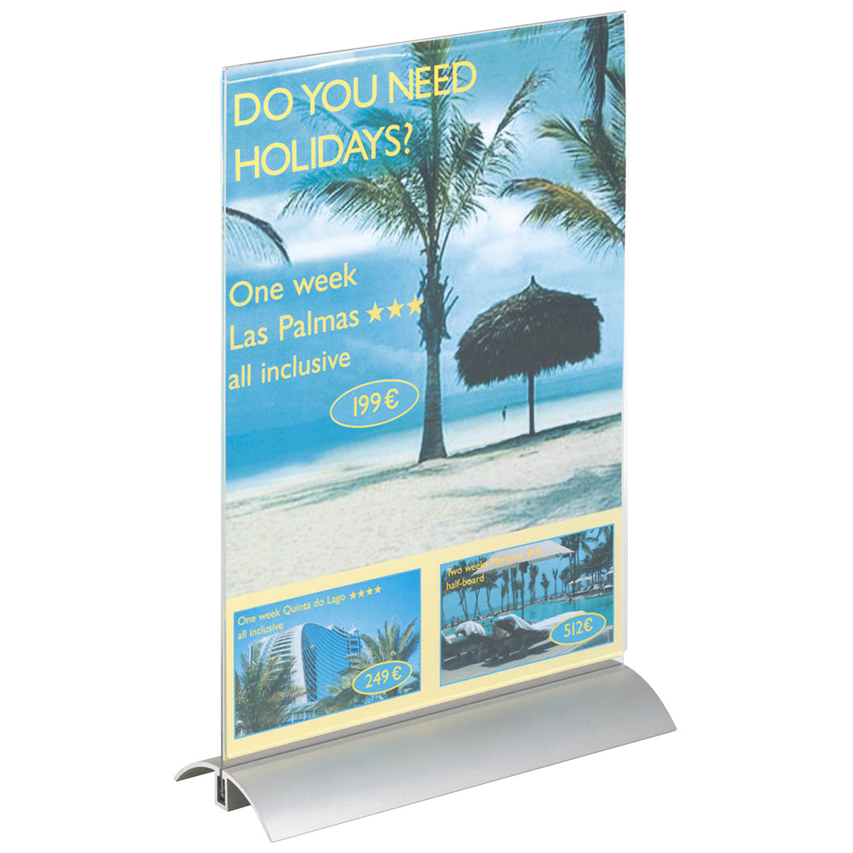 Durable Tischaufsteller PRESENTER 21.2 x 8.5 x 32.2 cm