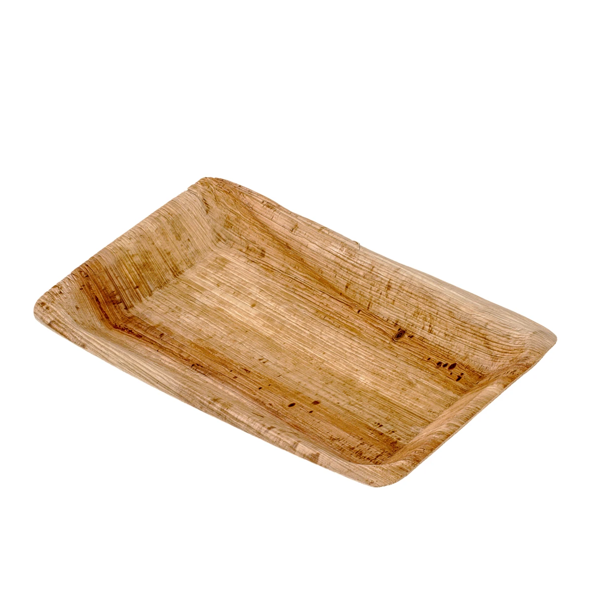 Einweg-Teller rechteckig, 25 Stück